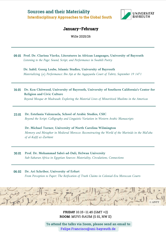 Lecture Series WiSe 2025/26