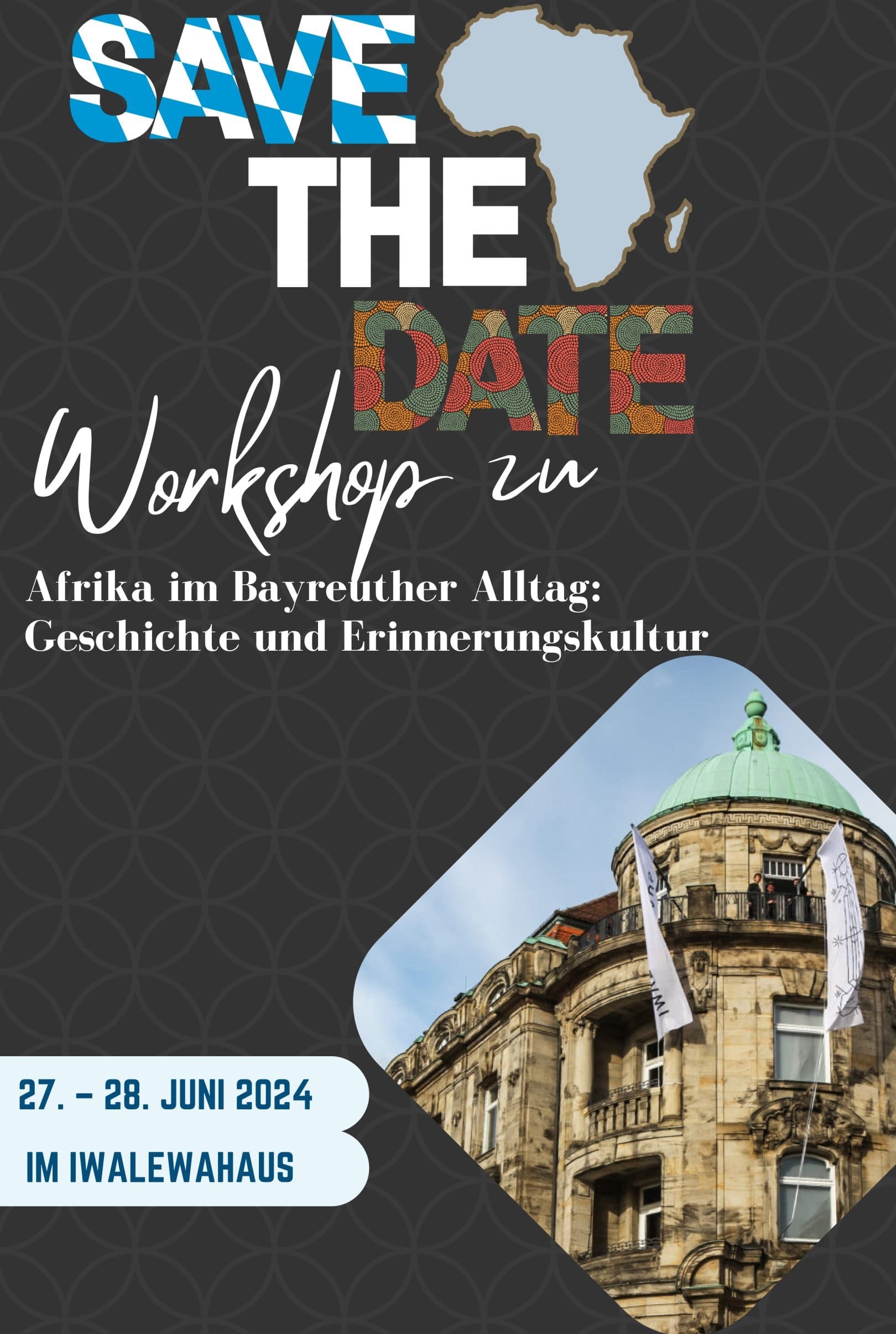 Flyer Workshop Afrika im Bayreuther Alltag