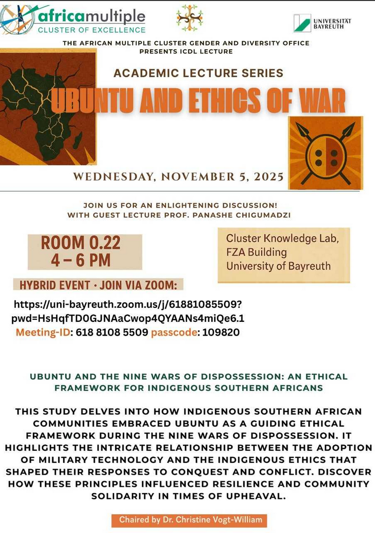 Ubuntu and Ethics of War