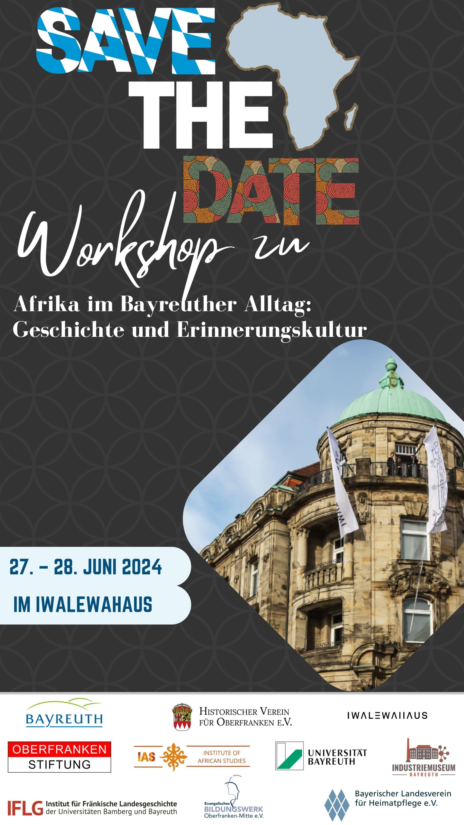 Flyer Workshop Afrika im Bayreuther Alltag